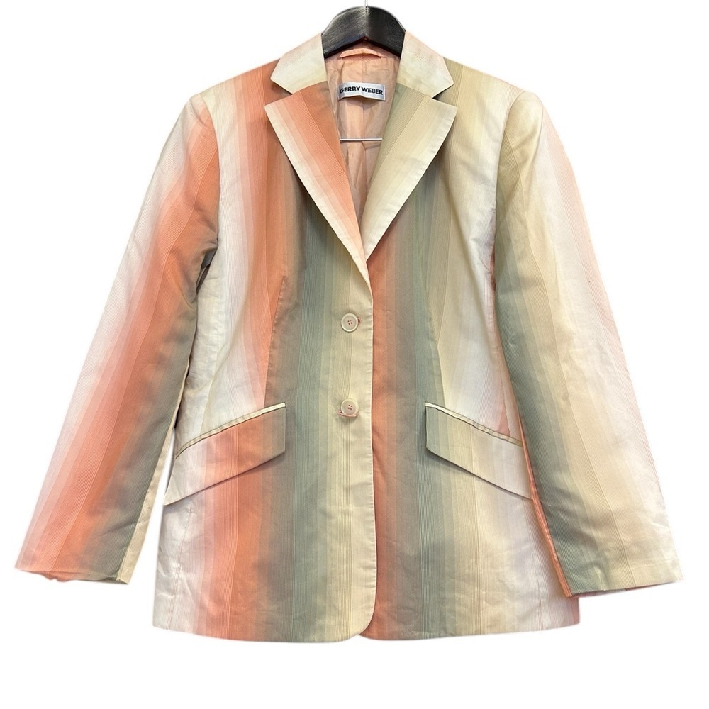 Gerry Weber size 10 Acetate blend blazer in excellent near new condition